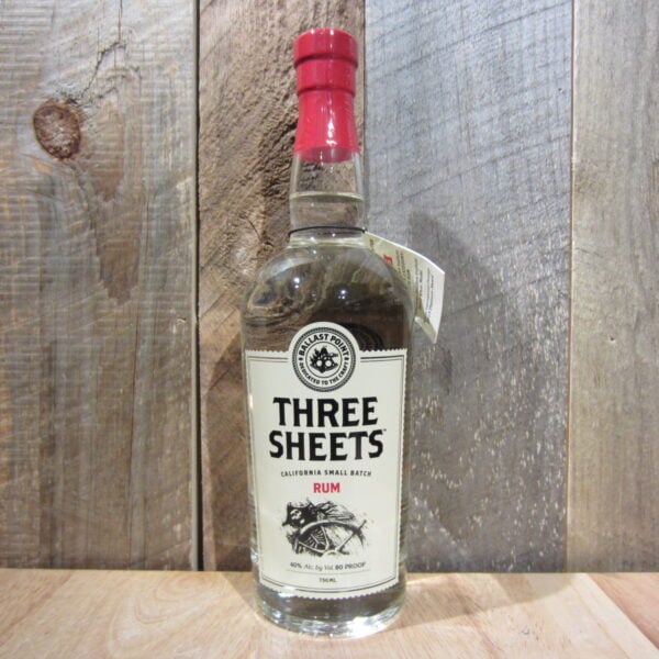 3 SHEETS WHITE RUM 750ML