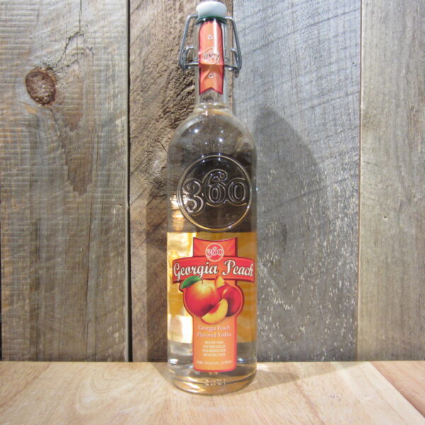 360 GEORGIA PEACH VODKA 750ML
