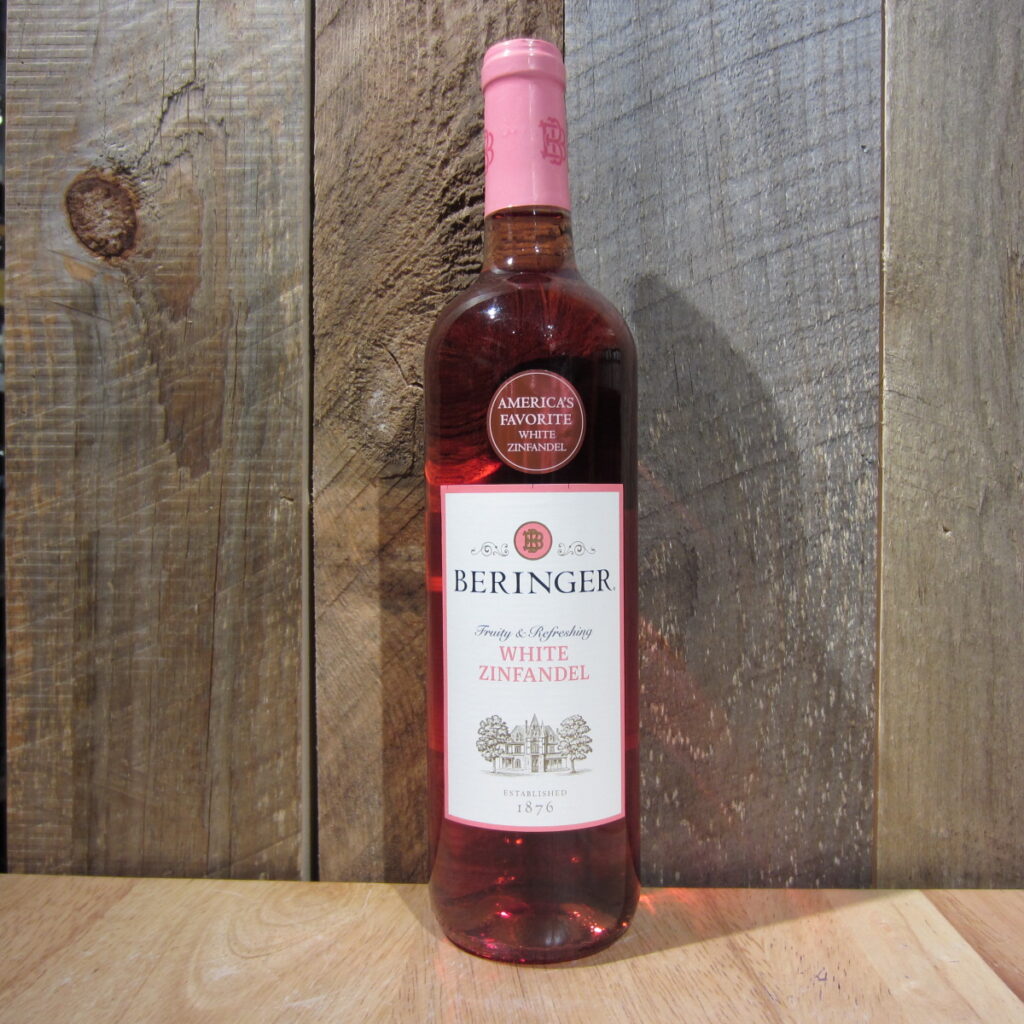 BERINGER WHITE ZINFANDEL 750ML Oak and Barrel