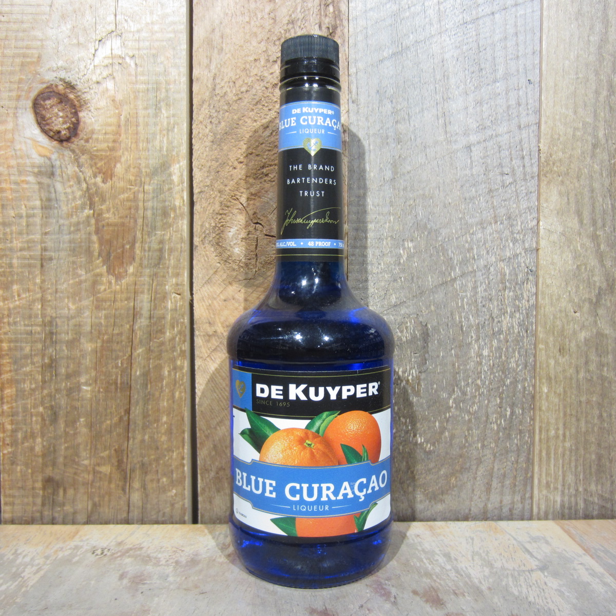 Dekuyper Blue Curacao 750ml - Oak and Barrel