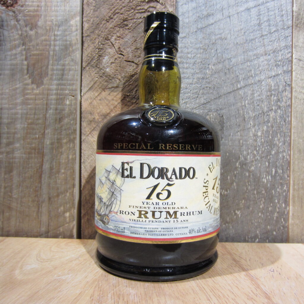 EL DORADO 15 YR RUM 750ml EL DORADO 15 YR RUM 750ml