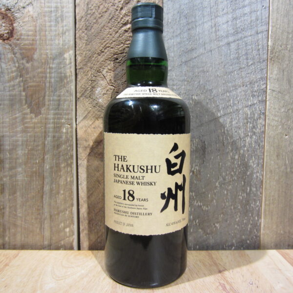 HAKUSHU JAPANESE WHISKEY 18 YR 750ML
