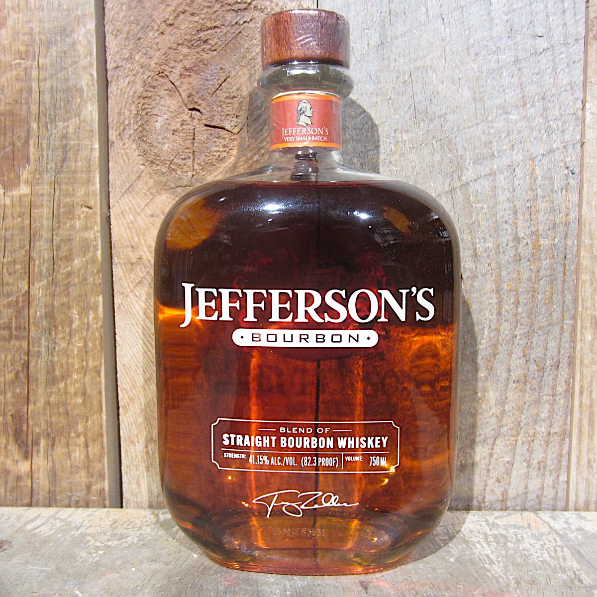 JEFFERSON'S　ウィスキー　バーボン Jeffersons-Very-Small-Batch-