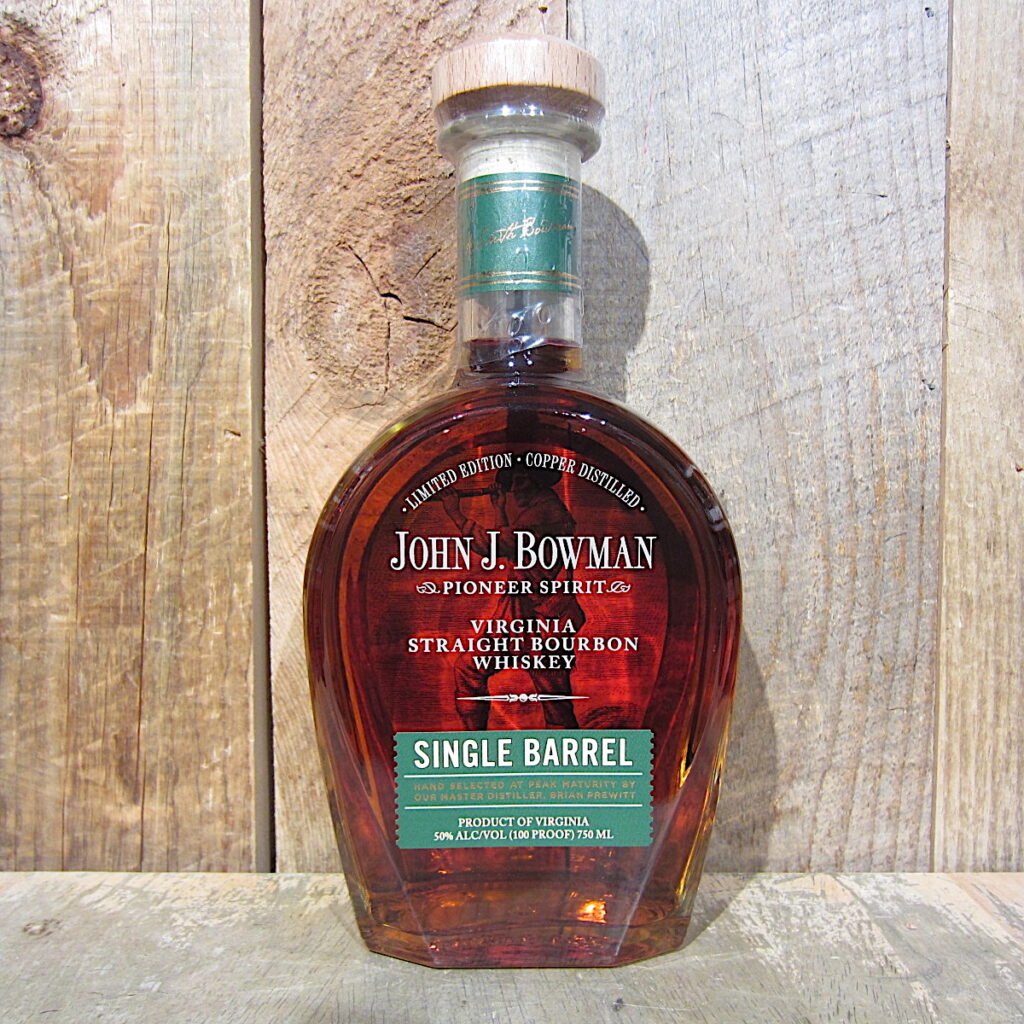 John J Bowman Single Barrel Bourbon
