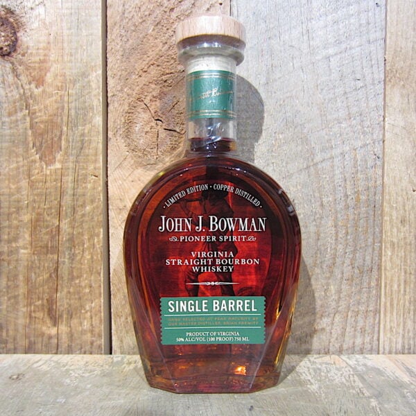 John J Bowman Single Barrel Bourbon