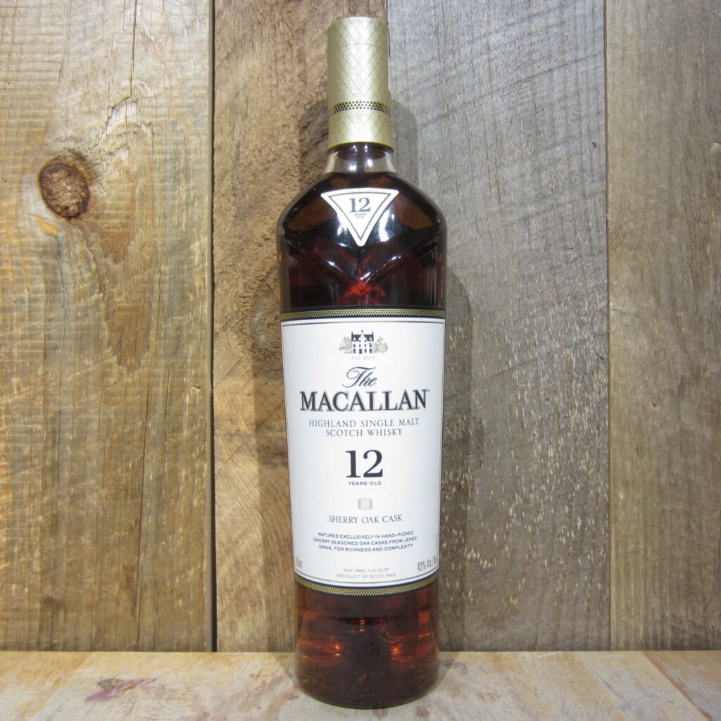 MACALLAN 12YR SINGLE MALT 750ML 1