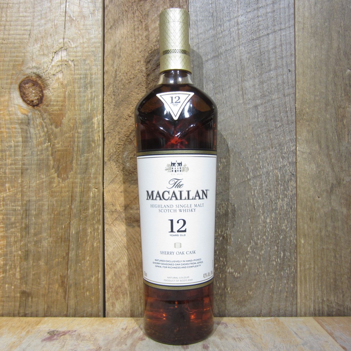 Macallan 12 Year Sherry Single Malt 750ml - Oak and Barrel