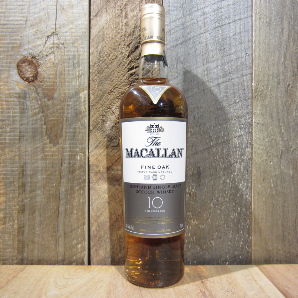 MACALLAN FINE OAK 10YR MALT WHISKEY 750ML