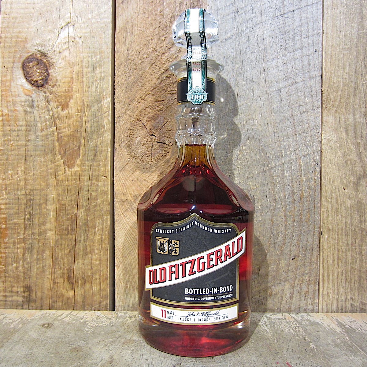 Old Fitzgerald Bottled In Bond 11 Year Bourbon 750ml - Oak and Barrel