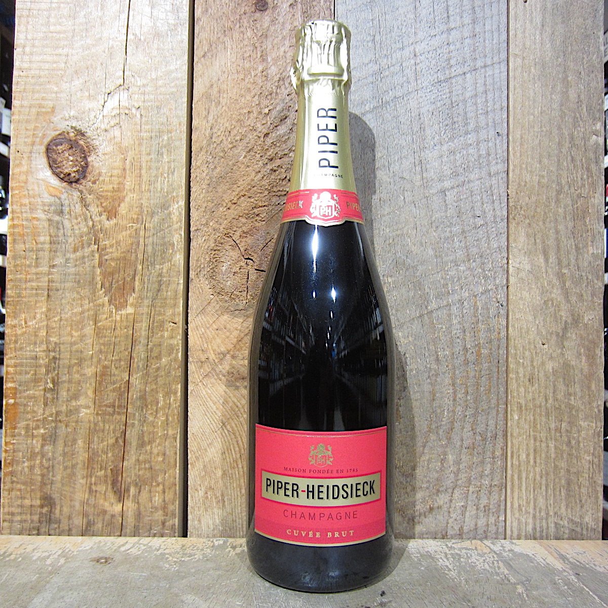 - 750ml Barrel Piper and Heidsieck Brut Oak