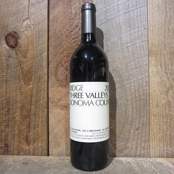 Ridge Three Valleys Zinfandel 1