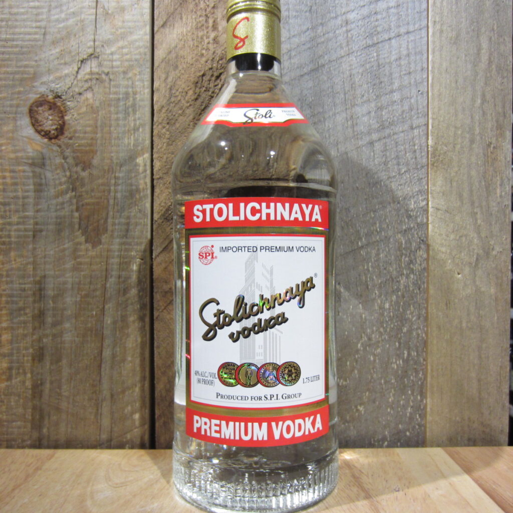 STOLICHNAYA VODKA 1.75L - Oak and Barrel