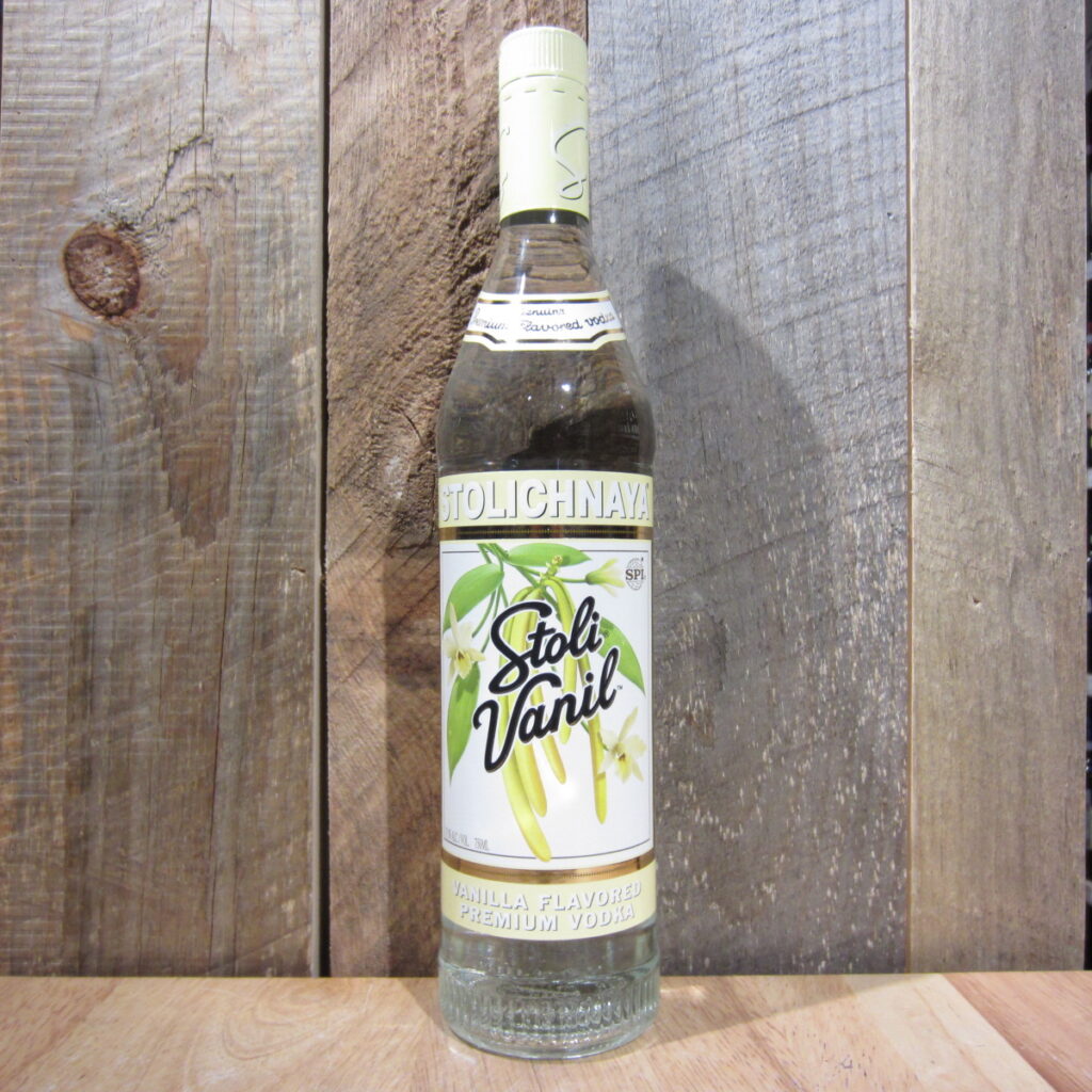STOLICHNAYA VANIL VODKA 750ML