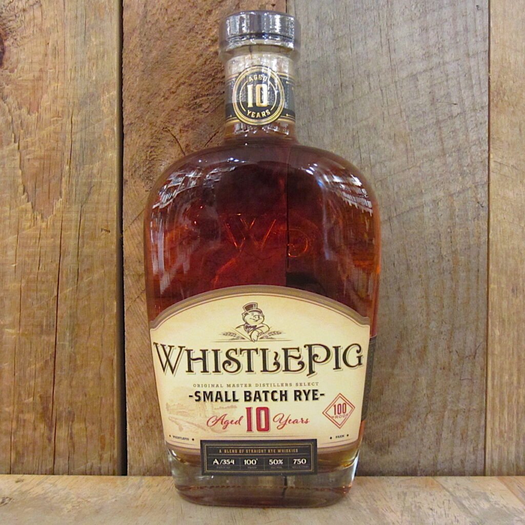 Whistle Pig Straight Rye Whiskey 10 Year