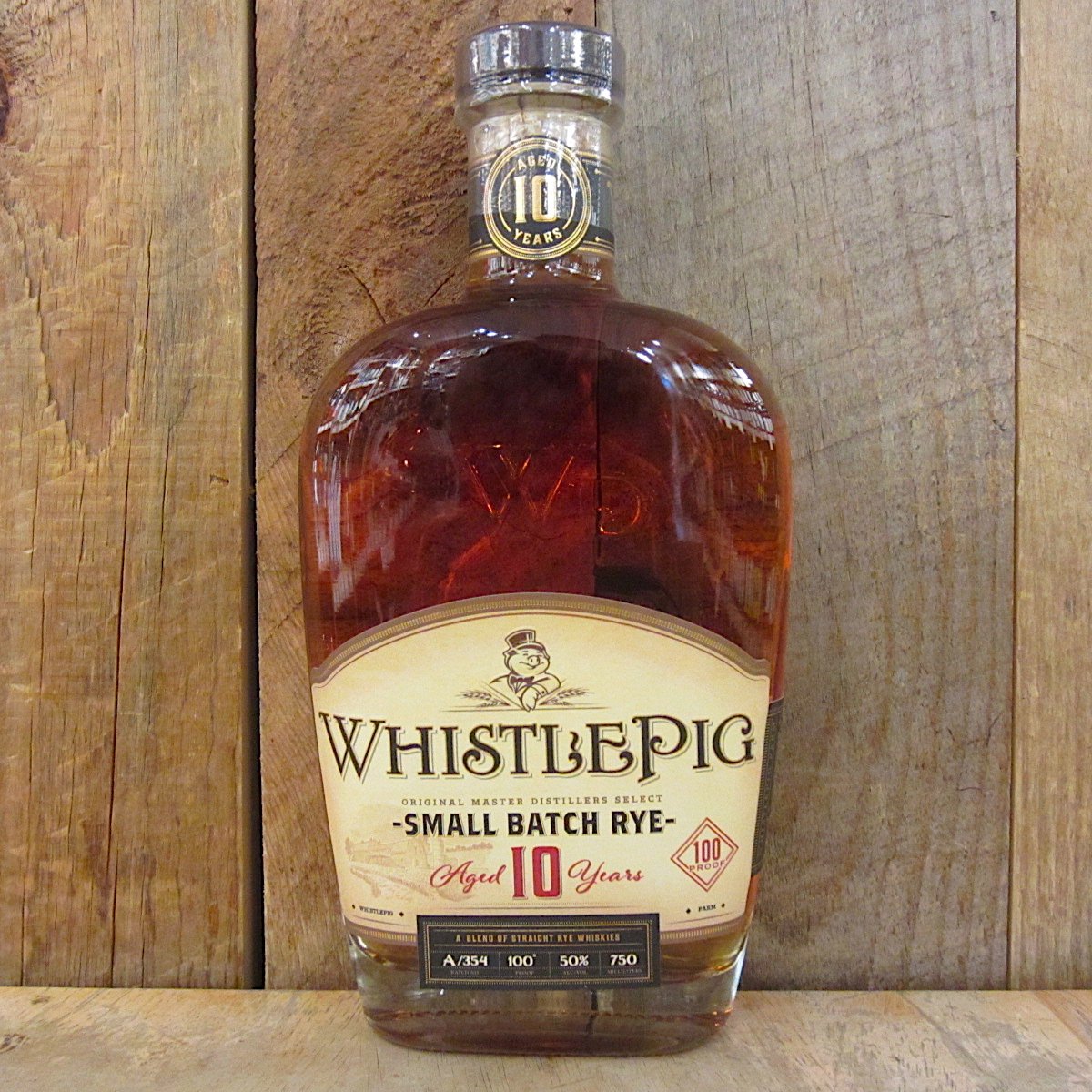 Whistle Pig Straight Rye Whiskey 10 Year 750ml - Oak and Barrel
