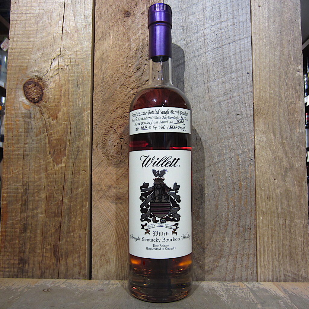 Willett Bottled Single Barrel 6yr Bourbon Whiskey 123.2 Proof