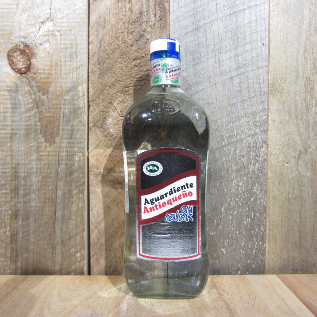 aguardiente antioqueno sin azucar 1l
