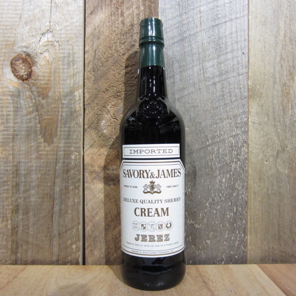 Savory & James Cream Sherry 750ml savory james cream sherry 750ml