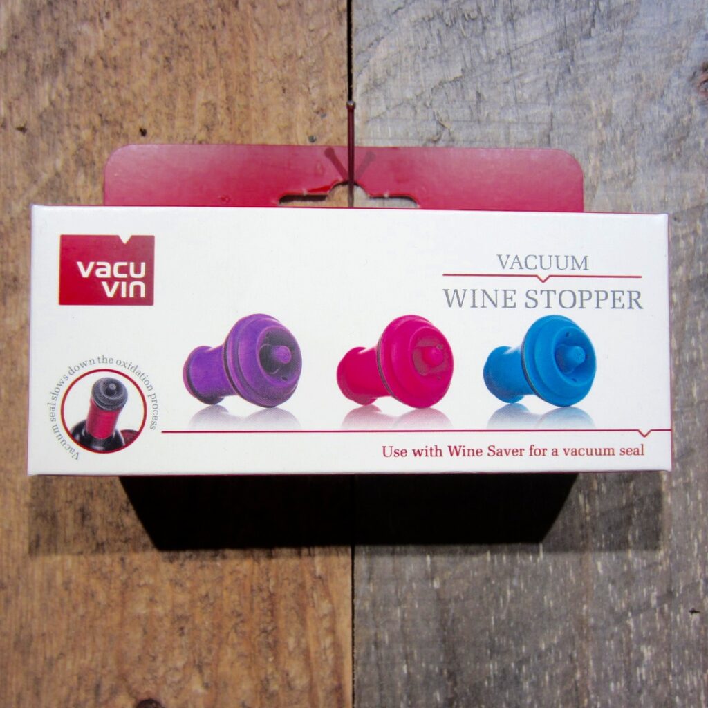 Vacu Vin Vacuum Stoppers Set Of 3