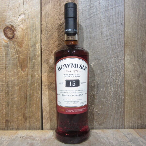 BOWMORE SCOTCH SINGLE MALT 15 YR 750ML