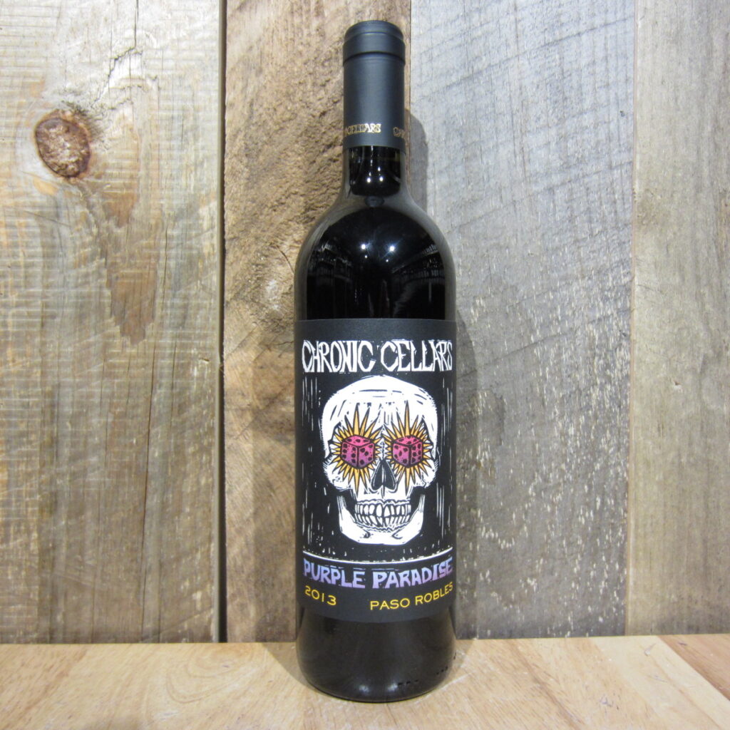 chronic cellars purple paradise 750ml