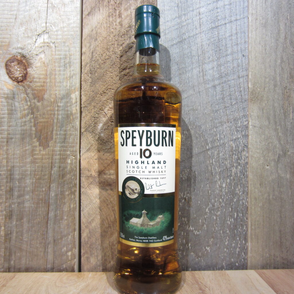 speyburn single malt 10yr 750ml