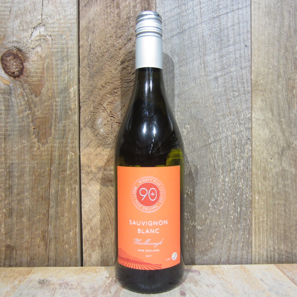 NINETY PLUS 90 SAUVIGNON BLANC NEW ZEALAND LOT 2 750ML