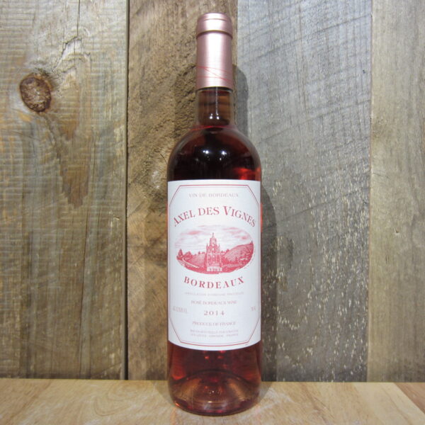 axel des vignes bordeaux rose