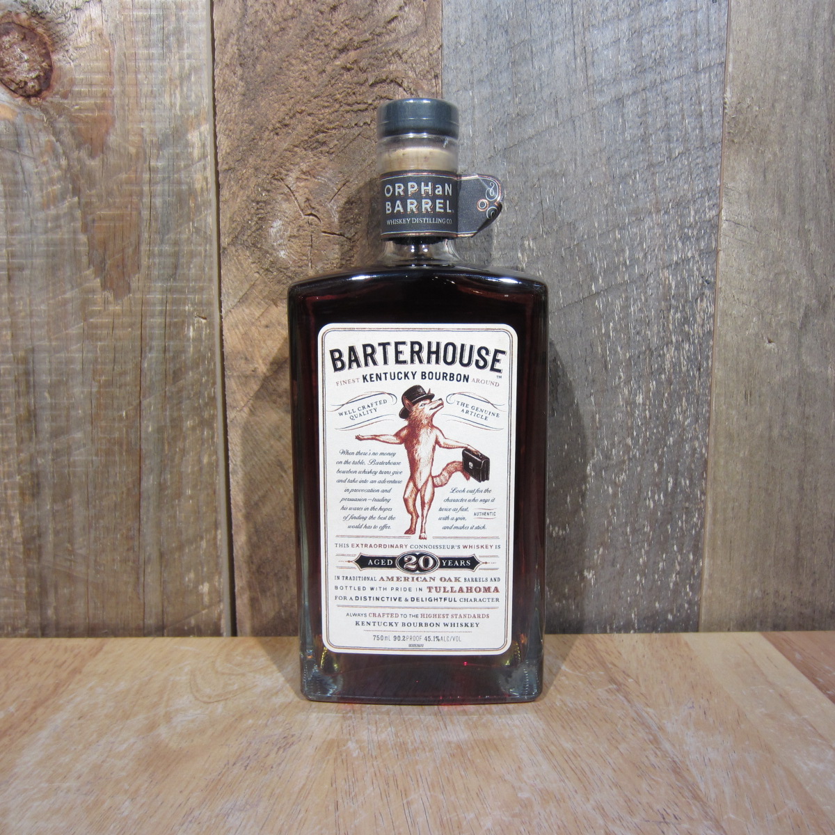 Barterhouse Orphan Barrel Kentucky Bourbon 20yr 750ml - Oak and Barrel