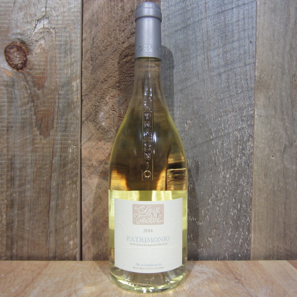 clos teddi patrimonio blanc vermentino