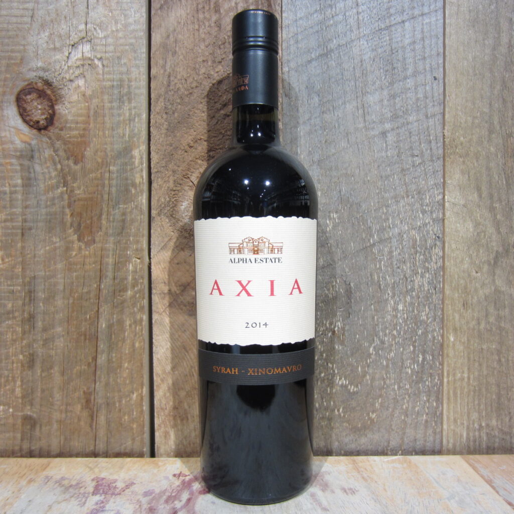 ALPHA ESTATE SYRAH XINOMAVRO AXIA 2014 750ML