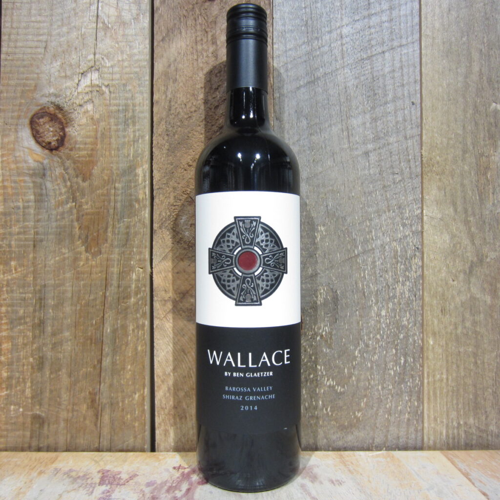 BEN GLAETZER SHIRAZ GRENACHE THE WALLACE 2014 750ML