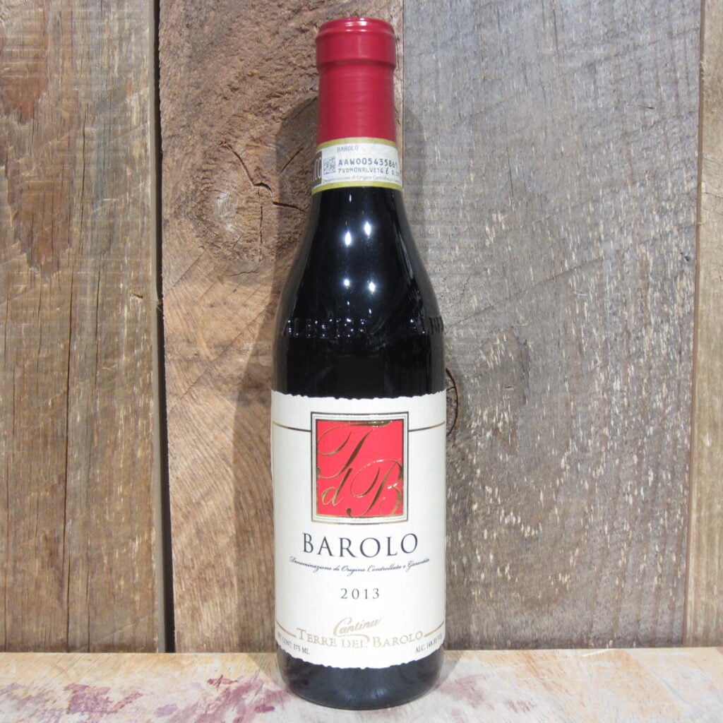 CANTINA TERRE DEL BAROLO 2013 375ML (HALF SIZE BTL) CANTINA TERRE DEL BAROLO 2013 375ML HALF SIZE BTL