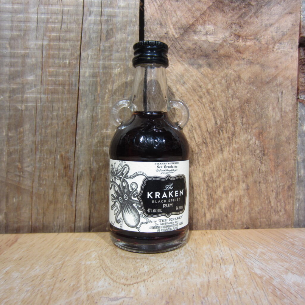 kraken black spiced rum 50ml