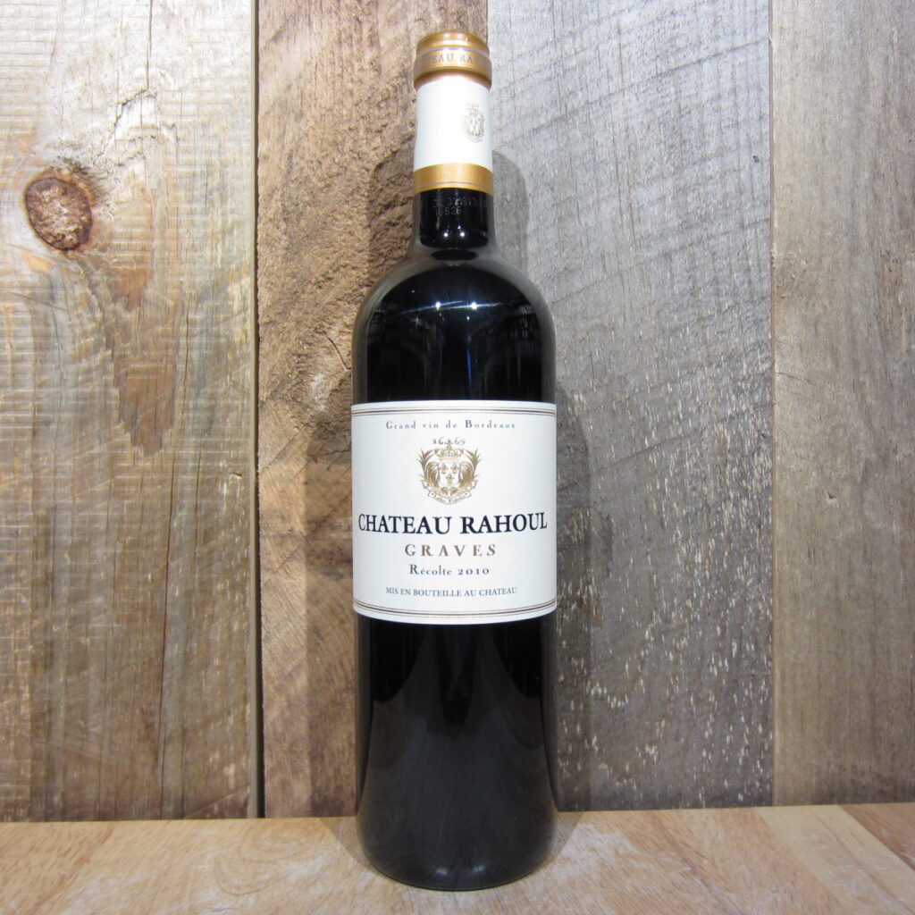 chateau rahoul graves rouge