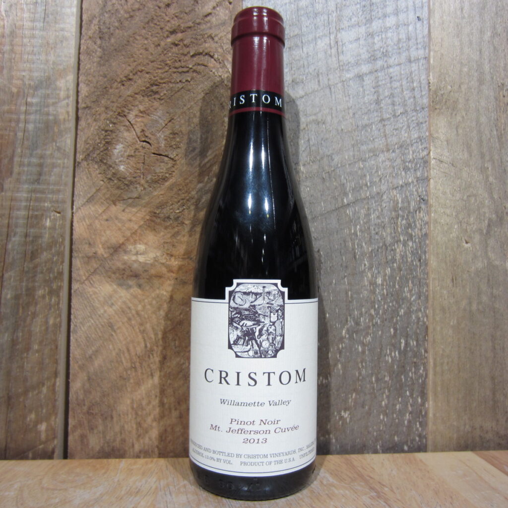 cristom pinot noir mt jefferson cuvee 375ml half size btl