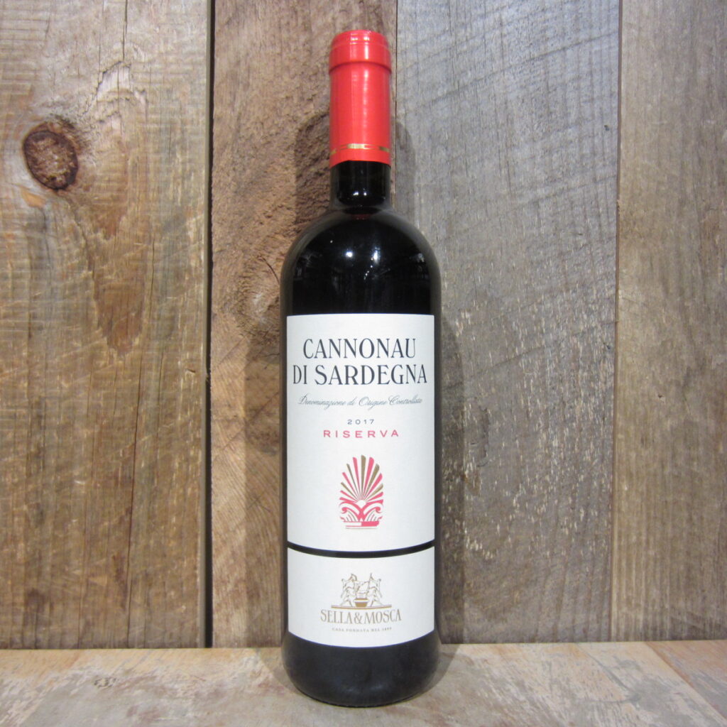 SELLA AND MOSCA CANNONAU DI SARDEGNA RISERVA 750ML