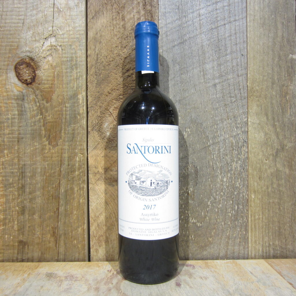 DOMAINE SIGALAS SANTORINI ASSYRTIKO 2016:17 750ML DOMAINE SIGALAS SANTORINI ASSYRTIKO 201617 750ML
