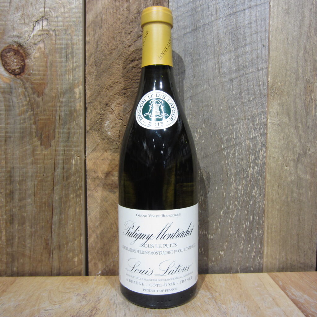louis latour puligny montrachet sous le puits 1er cru