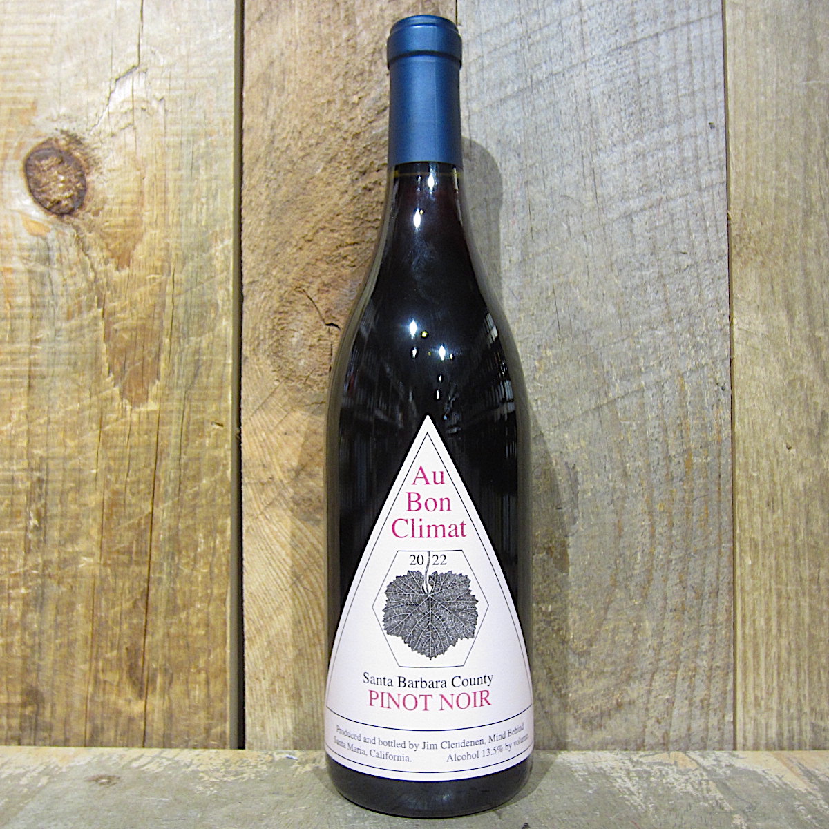 Au Bon Climat Santa Barbara Pinot Noir 2022 750ml Oak