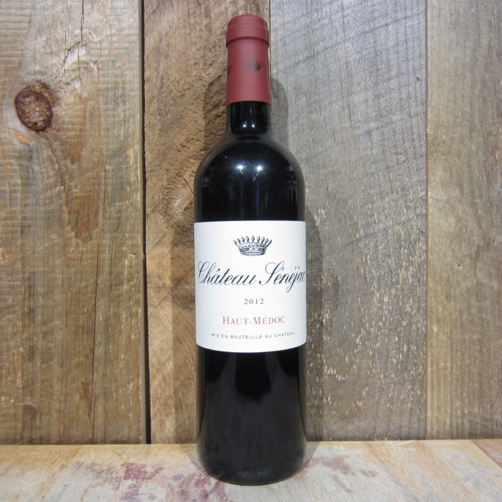 CHATEAU SENEJAC HAUT MEDOC 2012 750ML