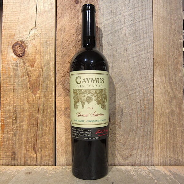 Caymus Special Selection Cabernet Sauvignon 2018 750ml - Oak