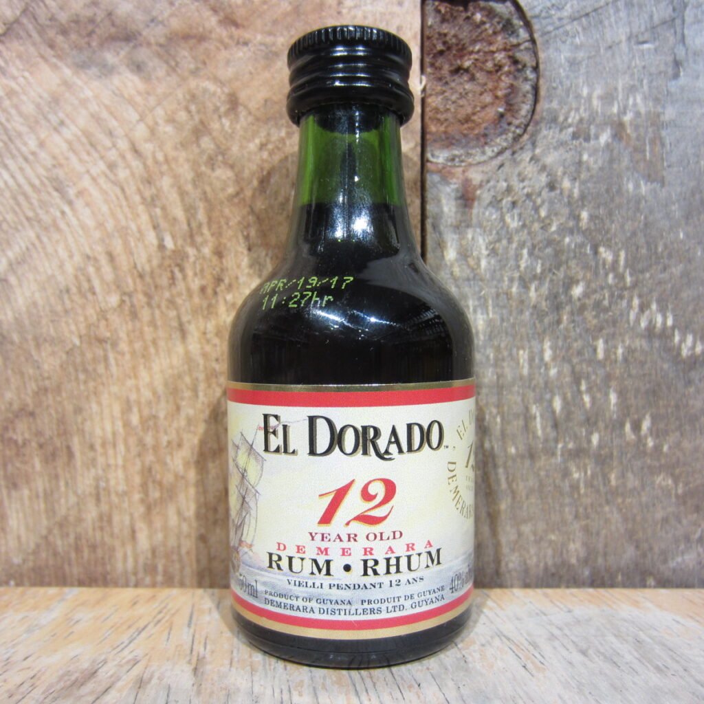 EL DORADO 12YR RUM 50ML