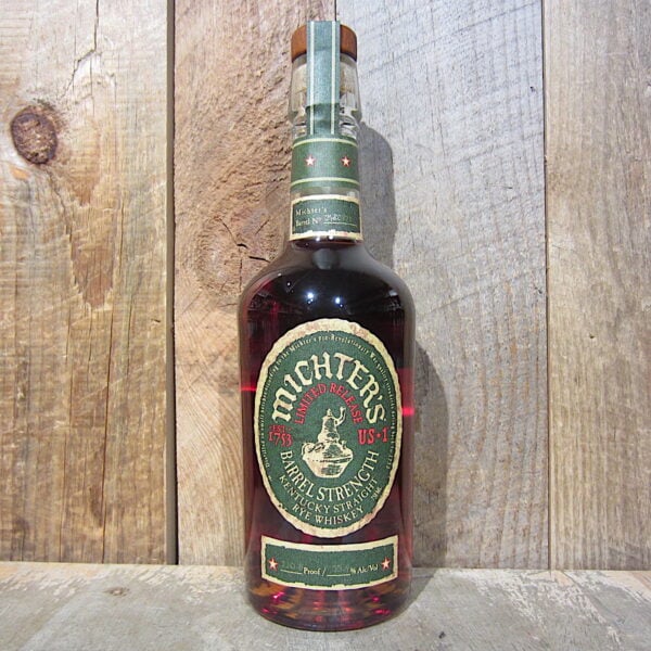 Michters Barrel Strength Rye Whiskey