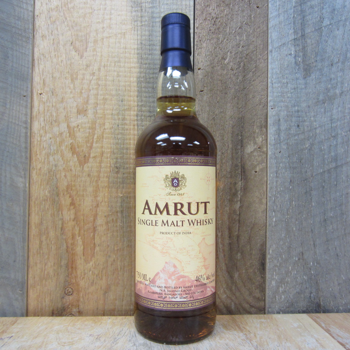 Amrut Single Malt 750ml - Oak and Barrel