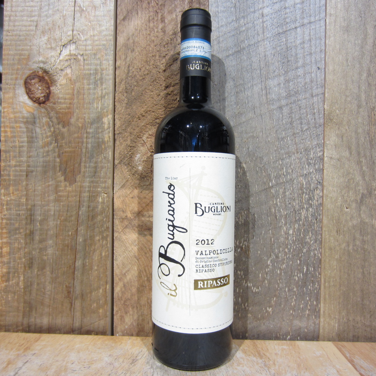 Buglioni Valpolicella Ripasso Il Bugiardo 2012 750ml - Oak and Barrel