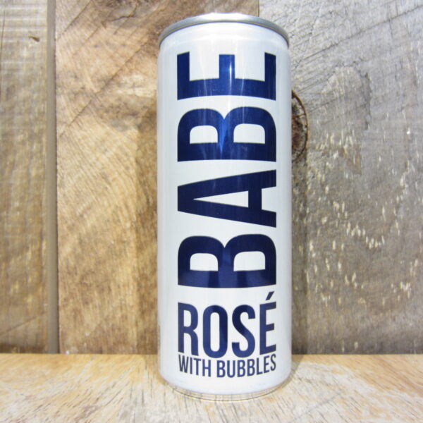 babe rose with bubbles can 250ml