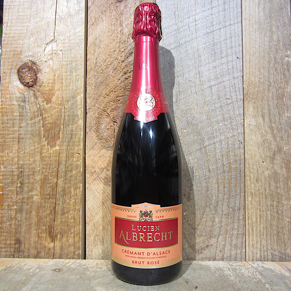 Lucien Albrecht Cremant Brut Rose 750ml - Oak and Barrel