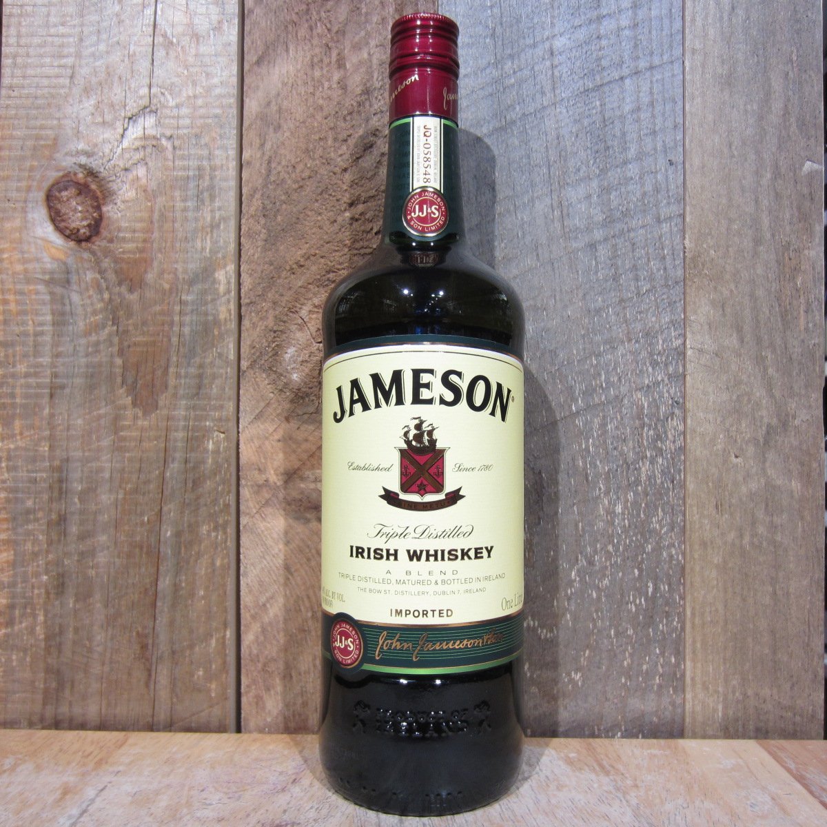 Jameson Irish Whiskey 1L - Oak and Barrel