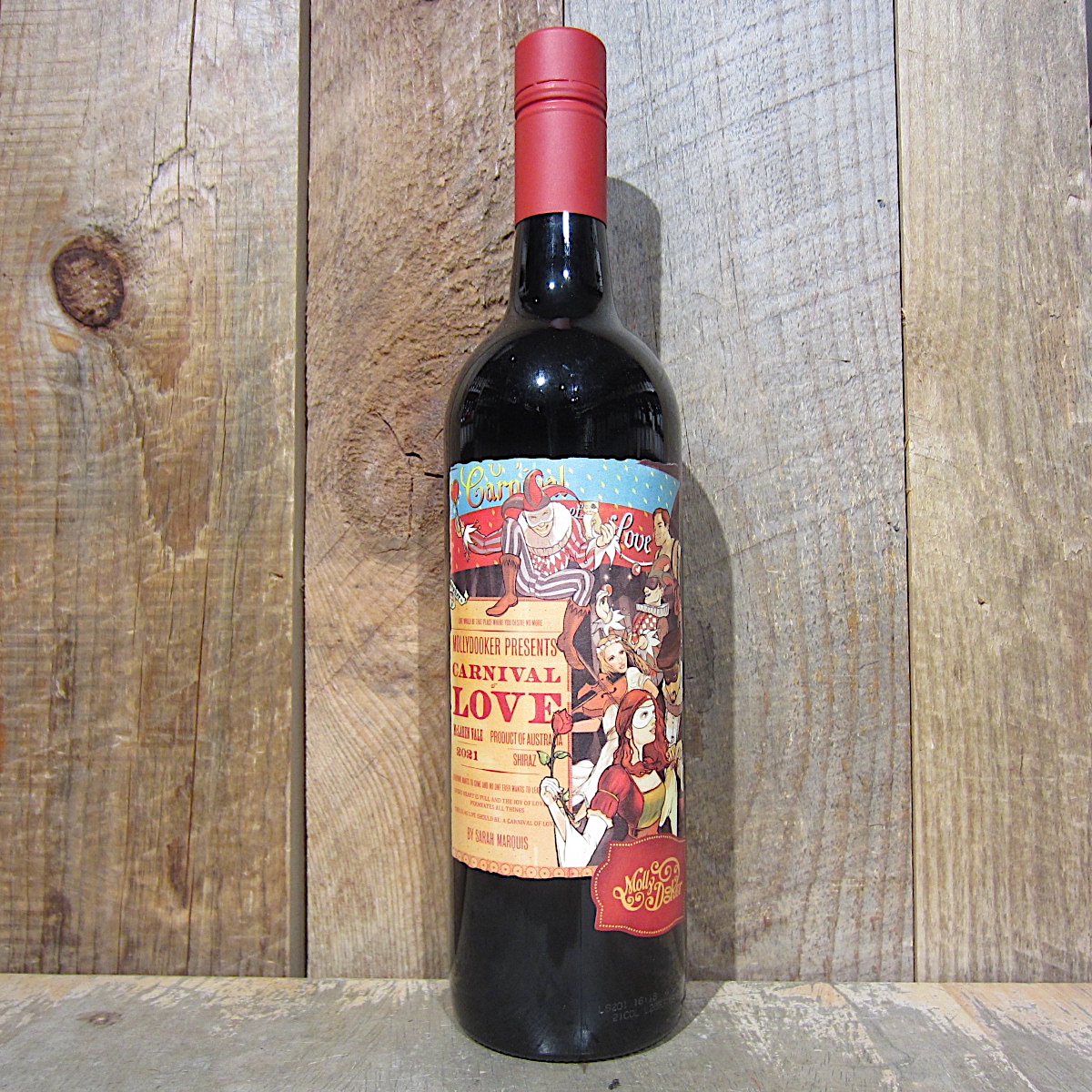 Mollydooker Carnival of Love Shiraz 2021 750ml - Oak and Barrel